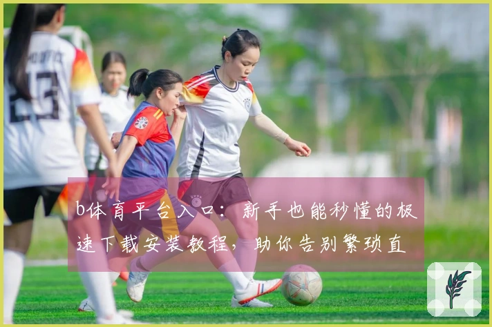 b体育平台入口：新手也能秒懂的极速下载安装教程，助你告别繁琐直接开玩